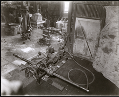 Photograph of the interior of the Hughes Tool Company, Houston, Texas, circa 1917