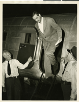 Photograph of Howard Hughes, New York, April, 1947