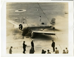 Photograph of the Northrop Gamma Racer, 1936
