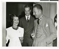 Photograph of Howard Hughes and Lily Pons, Beverly Hills, California, November 8, 1938