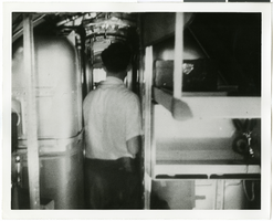 Photograph of a corridor, circa 1920s-1950s