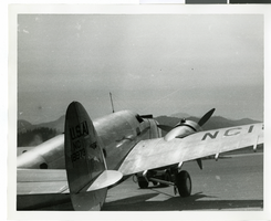 Photograph of the Lockheed 14 airplane, circa late 1930s