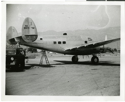Photograph of the Lockheed 14 airplane, circa late 1930s