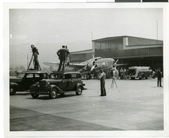 Photograph of the Lockheed 14 airplane, circa late 1930s