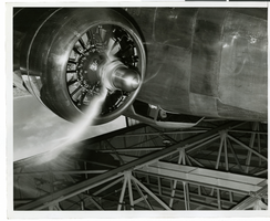 Photograph of Howard Hughes, Bennett Field, New York, July 4, 1938