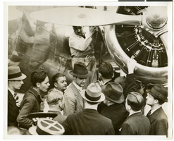 Photograph of Howard Hughes in Paris, France, July 17, 1938