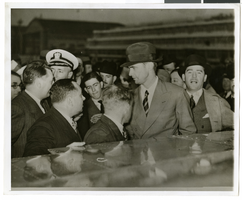 Photograph of Howard Hughes in France, July 1938