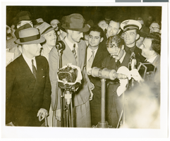 Photograph of Howard Hughes in France, July 1938