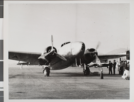 Photograph of a plane, circa late 1930s
