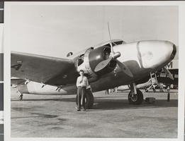 Photograph of a plane, circa late 1930s