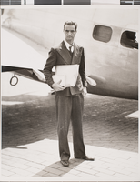 Photograph of Howard Hughes, circa 1938