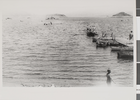 Photograph of a lake, circa 1943