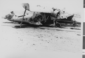 Photograph of Howard Hughes's Sikorsky S-43 at Lake Mead, circa 1943