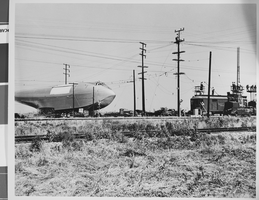 Photograph of Howard Hughes' Hercules, Hawthorne, California, June 16, 1946