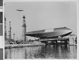 Photograph of Howard Hughes' Hercules, Long Beach, California, June 16, 1946