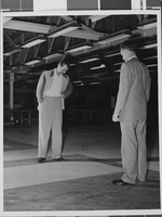Photograph of Howard Hughes, circa 1947