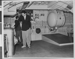Photograph of Howard Hughes, circa 1947