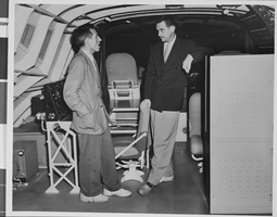 Photograph of Howard Hughes, circa 1947