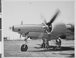 Photograph of Howard Hughes, circa 1947