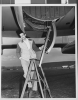 Photograph of Howard Hughes, circa 1947