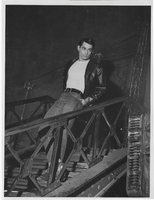 Photograph of Vassili Sulich performing in a ballet in Europe, 1950s