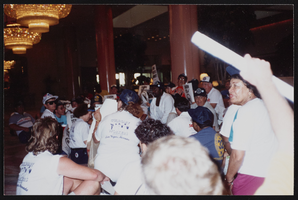 Photographs of "Solidarity Works" march, B, Culinary Union, Washington (D.C.), 1991 (folder 1 of 1)