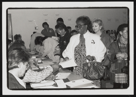 Photographs of MGM Grand strike, Culinary Union, Las Vegas (Nev.), 1990s (folder 1 of 1)