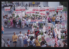 Photographs of various strikes, Culinary Union, Las Vegas (Nev.), 1990s (folder 1 of 1)