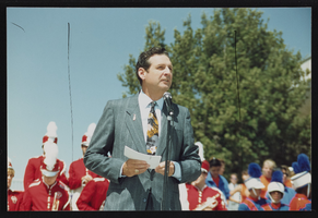 Photographs of Politicians speaking, Culinary Union, Las Vegas (Nev.), 1992 (folder 1 of 1)