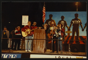 Photographs of Frontier Strike, Culinary Union, Las Vegas (Nev.), 1997 May 27 (folder 1 of 1)
