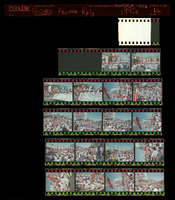 Photographs of Frontier Strike, Frontier rally, Frontier picket line, Jim Arnold baseball, Culinary Union, Las Vegas (Nev.), 1990s (folder 1 of 1)