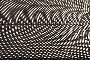 Heliostats at Crescent Dunes Solar, near Tonopah, Nevada: digital photograph