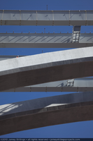 Photograph of the Mike O'Callaghan-Pat Tillman Memorial Bridge arch and girder, Nevada-Arizona border, February 3, 2010