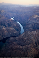 Photograph of the Colorado River and Black Canyon, Nevada-Arizona border, February 3, 2010