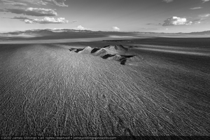 Photograph of site of Ivanpah Solar Electric Generating System (Ivanpah) prior to commencement of construction, Mojave Desert, CA, USA, October 15, 2010