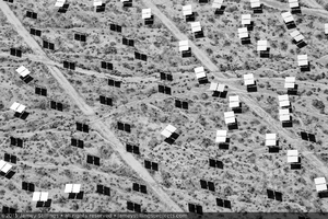 Photograph of heliostats on Unit 3 solar field, September 5, 2013