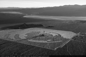 Photograph of construction of Unit 2 with Primm, Nevada and the Primm Valley Golf Club  in the background, October 27, 2012