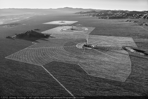 Photograph of Ivanpah Solar looking south, October 27, 2012