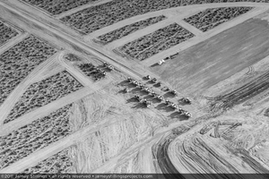 Photograph of earth moving equipment, July 28, 2011
