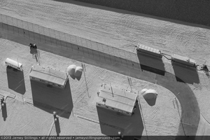 Photograph of detail of substation site construction, June 25, 2013