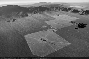 Photograph of Ivanpah Solar looking northwest, November 1, 2013