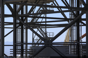 Photograph of Unit 1 power tower, June 4, 2012