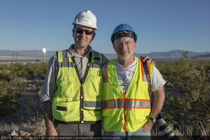 Photograph of Hagai Huss and Jamey Stillings, October 1, 2013