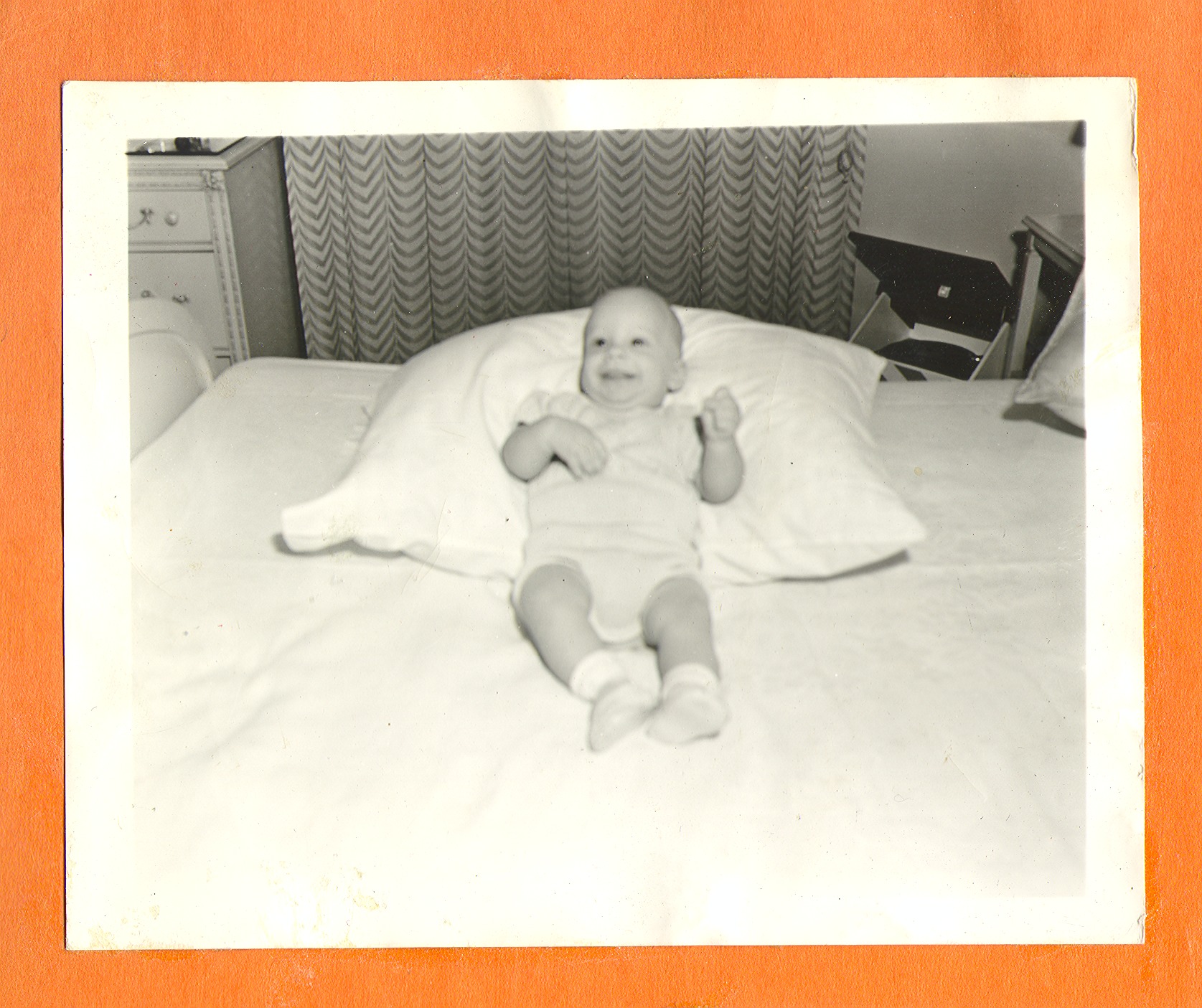 Rex Bell and Clara Bow Bell's son, George Bedlam, Jr.: photographic print