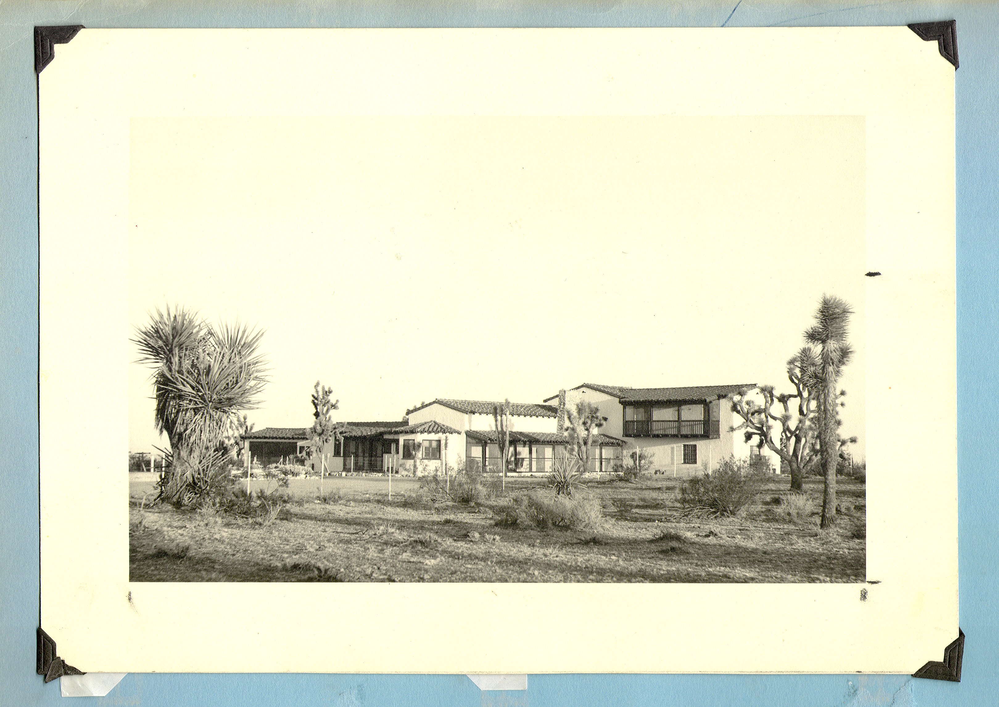 Main ranch house at Walking Box Ranch, Nevada: photographic print