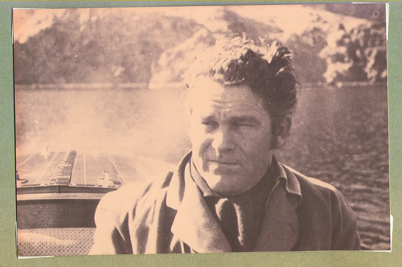 Guinn "Big Boy" Williams. Movie actor and good friend of the Bells, taken at Lake Mead: photographic print