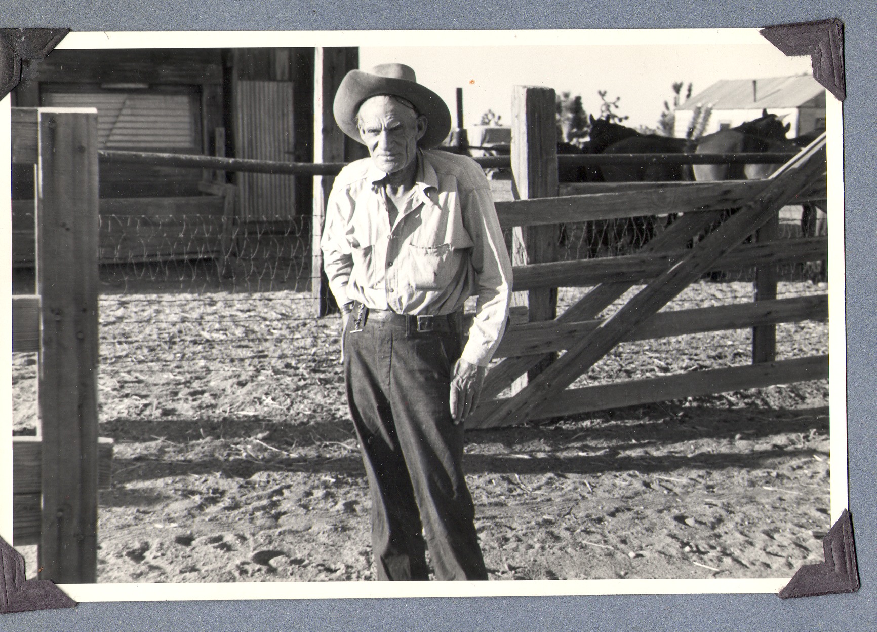 One of the foremen at the Walking Box Ranch, Nevada: photographic print