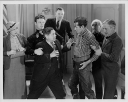 Rex Bell in movie still from unidentified movie: photographic print