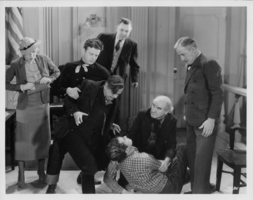 Rex Bell in movie still from unidentified movie: photographic print 