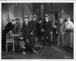 Rex Bell in a movie still from "Diamond Trail": photographic print